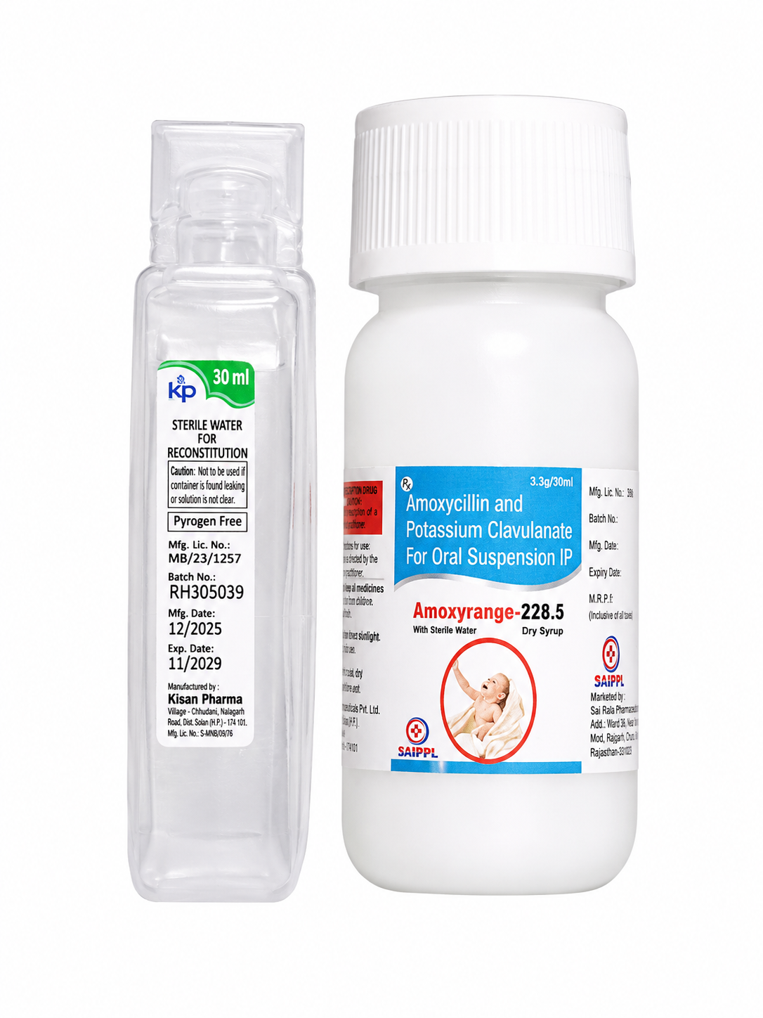 Amoxyrange 228.5mg